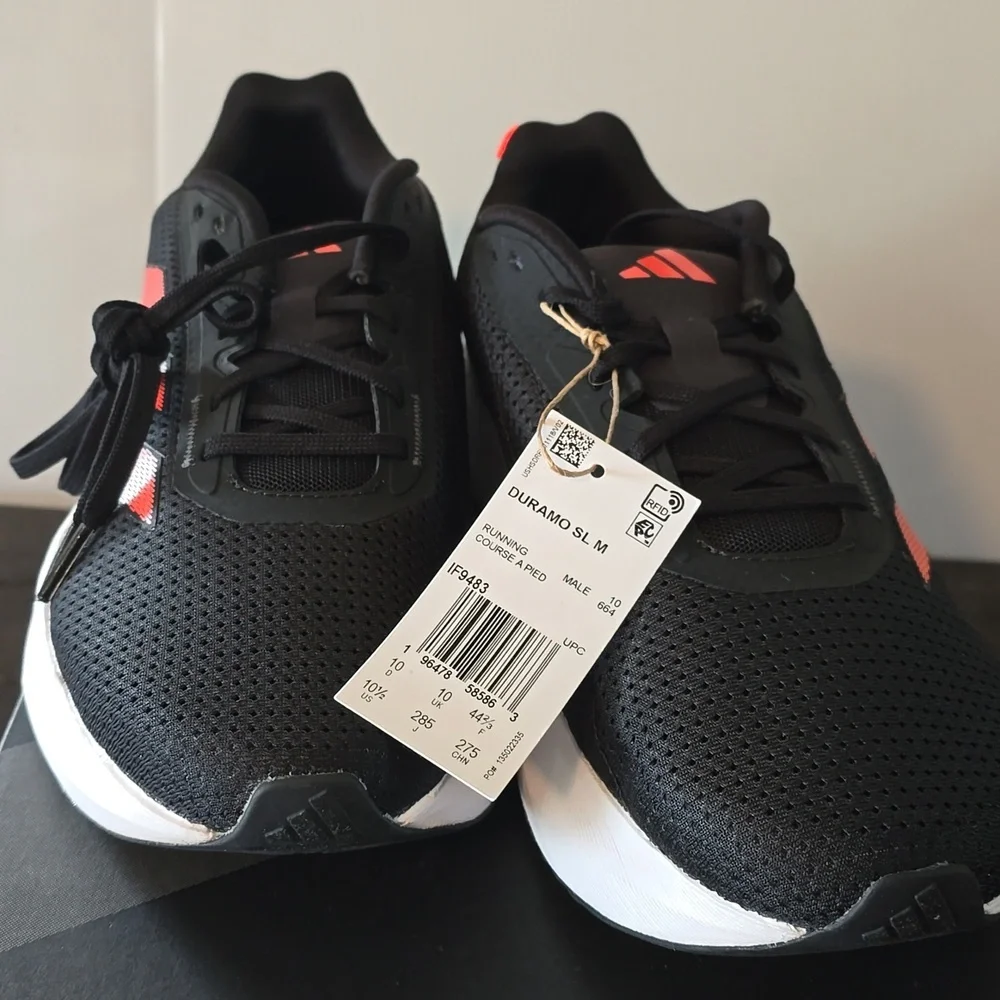 Adidas DuRamo SLM MENS SIZE 11 5 NEW with box sneakers shoes On Sale - Picture 2 of 4